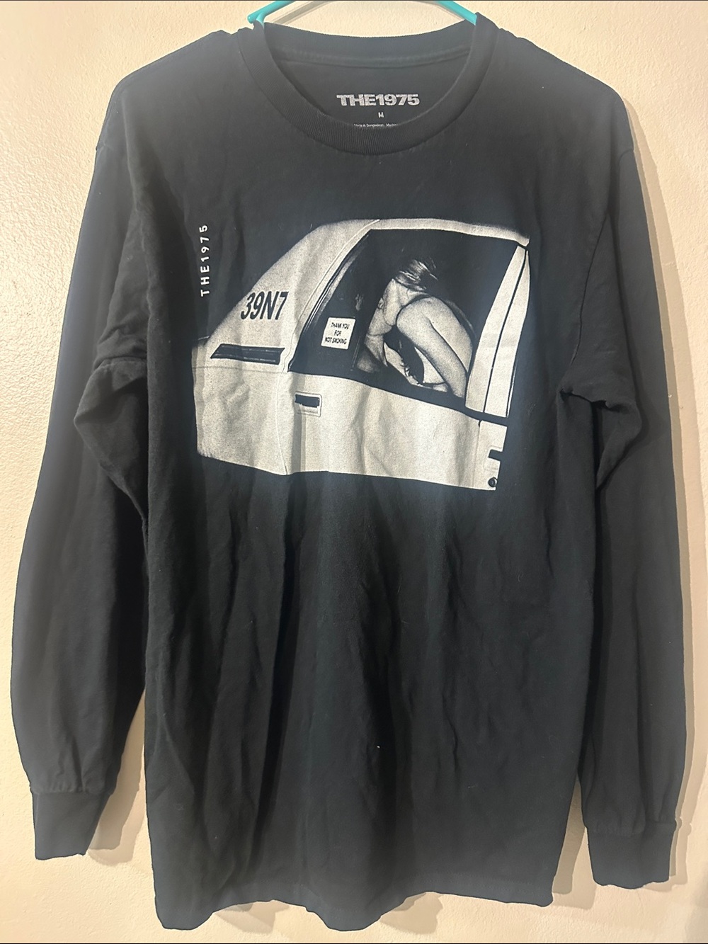 The 1975 Tour Merch Cab Longsleeve T-Shirt Black Unisex size M - Picture 2 of 4